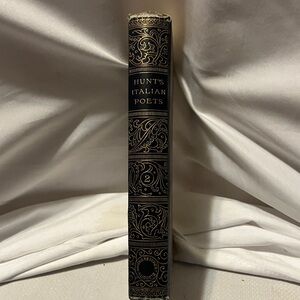 Vintage n very old. Roughly early 1900s mini book of Italian poetry. Almost 300